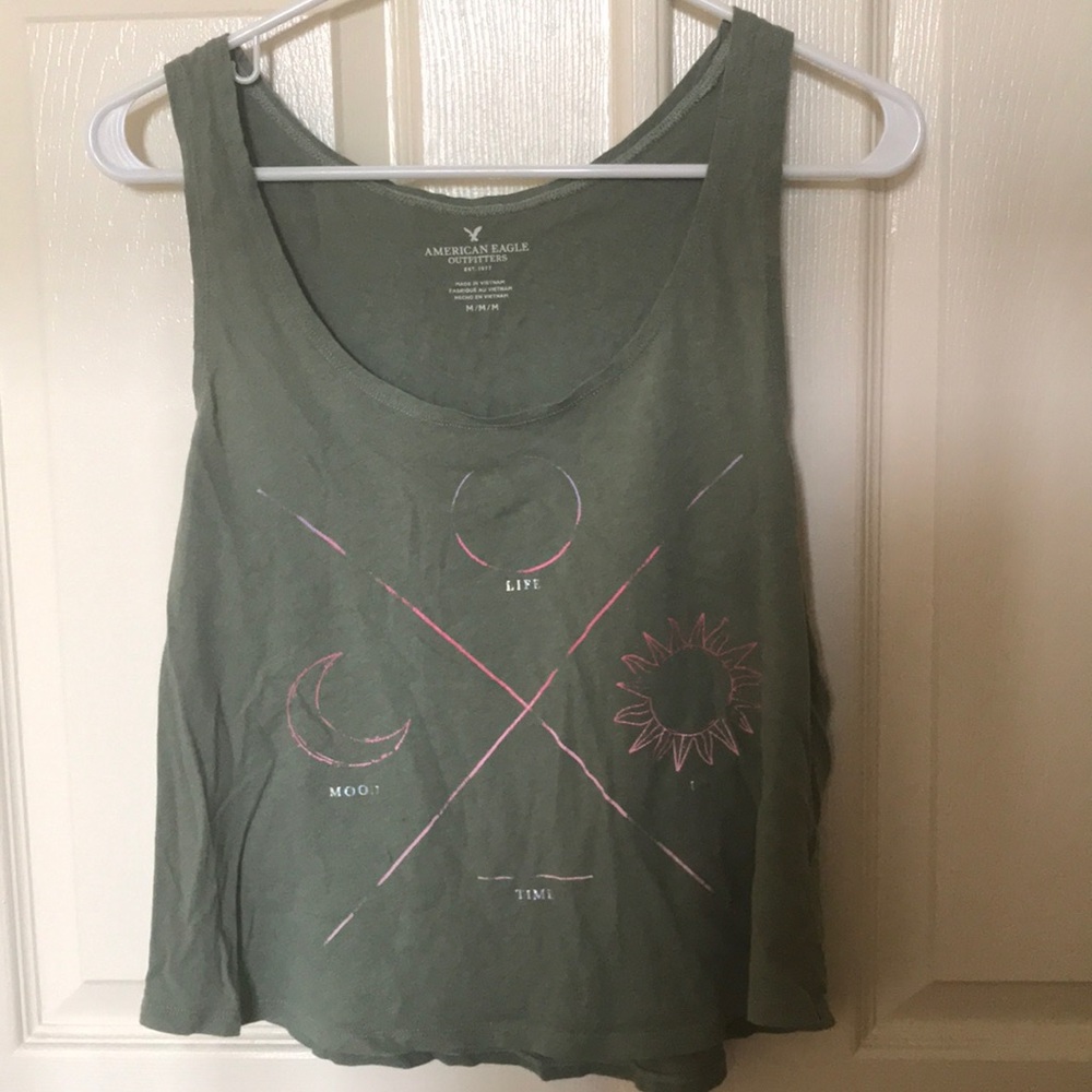 America Eagle tank top